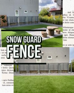 スノーガードフェンス