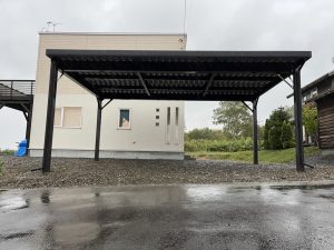 特注２台用カーポート