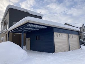 特注ガレージカーポート