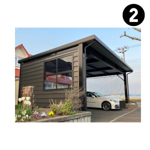 側面パネル造作